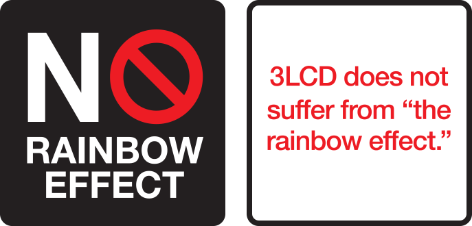 No Rainbow Effect